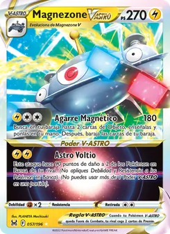 Carta Magnezone V-ASTRO de la expansión Origen Perdido, número 057/196