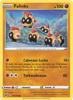 Carta Falinks de la expansión Origen Perdido, número 110/196