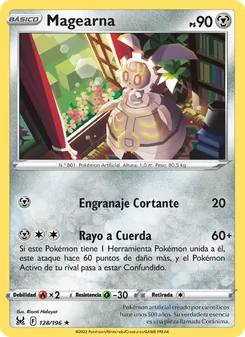 Carta Magearna de la expansión Origen Perdido, número 128/196