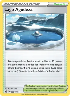 Carta Lago Agudeza de la expansión Origen Perdido, número 160/196