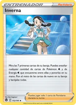 Carta Inverna de la expansión Tempestad Plateada, número 152/195