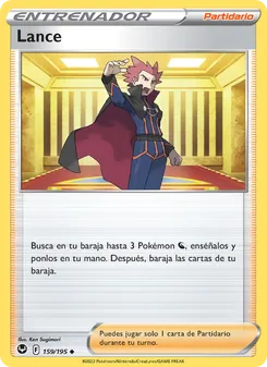 Carta Lance de la expansión Tempestad Plateada, número 159/195