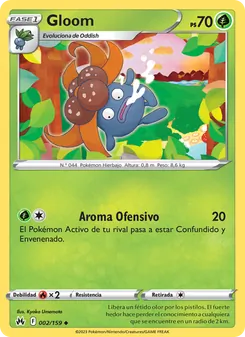 Carta Gloom de la expansión Cenit Supremo, número 002/159