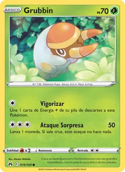 Carta Grubbin de la expansión Cenit Supremo, número 015/159