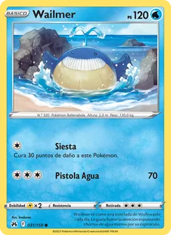 Carta Wailmer de la expansión Cenit Supremo, número 031/159
