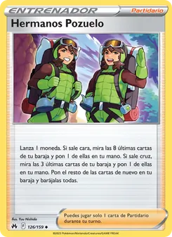 Carta Hermanos Pozuelo de la expansión Cenit Supremo, número 126/159
