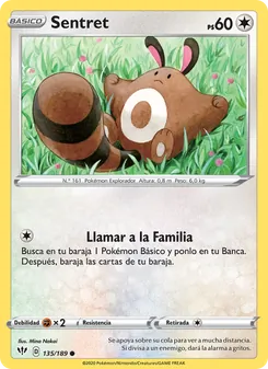 Carta Sentret de la expansión Oscuridad Incandescente, número 135/189