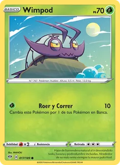 Carta Wimpod de la expansión Oscuridad Incandescente, número 17/189