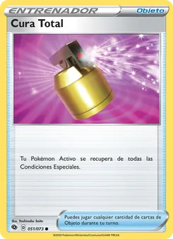Carta Curación total de la expansión Camino de Campeones, número 51/73