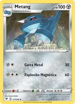 Carta Metang de la expansión Voltaje Vívido, número 117/185