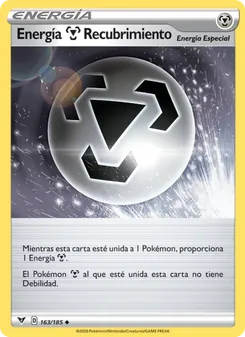 Carta Energía Metal Recubrimiento de la expansión Voltaje Vívido, número 163/185