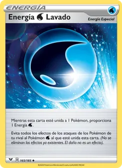 Carta Energía Water Lavado de la expansión Voltaje Vívido, número 165/185