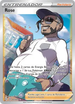 Carta Rose de la expansión Destinos Brillantes, número 71/72