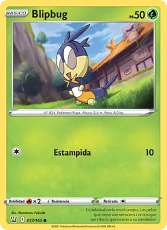 Carta Blipbug de la expansión Estilos de Combate, número 17/163