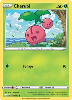 Carta Cherubi de la expansión Estilos de Combate, número 7/163
