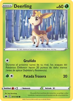 Carta Deerling de la expansión Reinado Escalofriante, número 11/198