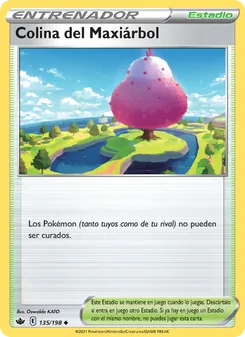 Carta Colina del Maxiárbol de la expansión Reinado Escalofriante, número 135/198
