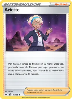 Carta Ariette de la expansión Reinado Escalofriante, número 149/198