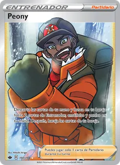 Carta Peony de la expansión Reinado Escalofriante, número 197/198