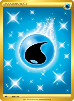Carta Energía Agua de la expansión Reinado Escalofriante, número 231/198