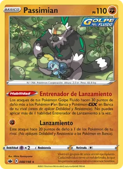 Carta Passimian de la expansión Reinado Escalofriante, número 88/198