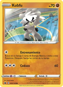 Carta Kubfu de la expansión Reinado Escalofriante, número 93/198