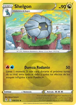 Carta Shelgon de la expansión Cielos Evolutivos, número 108/203