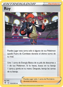 Carta Roy de la expansión Cielos Evolutivos, número 152/203