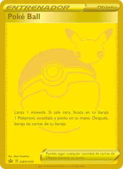Carta Poké Ball de la expansión Cartas de promoción ESES, número SWSH146/307
