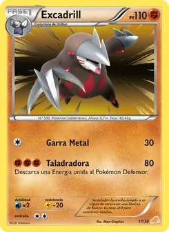 Kaart Excadrill uit BW trainer Kit (Excadrill), nummer 17/30