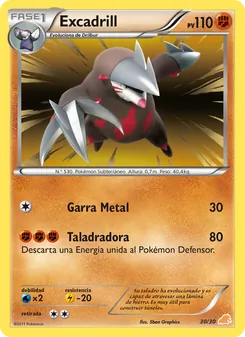 Kaart Excadrill uit BW trainer Kit (Excadrill), nummer 30/30