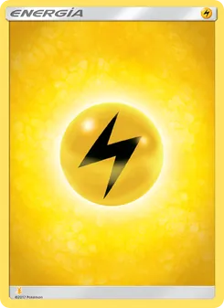 Carta Energía Rayo de la expansión Kit de Entrenador Sol y Luna (Raichu de Alola), número 2/30