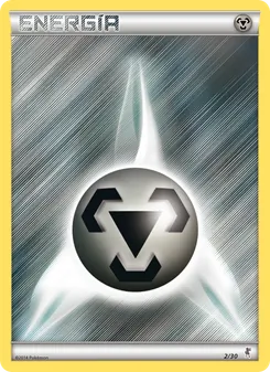 Carta Energía Metálica de la expansión Kit de Entrenador XY (Bisharp), número 2/30