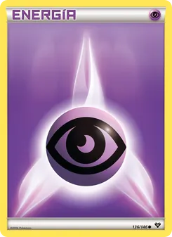 Carta Energía Psíquica de la expansión XY, número 136/146