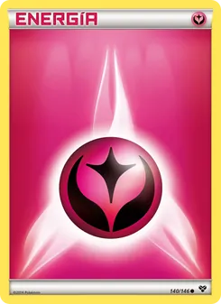 Carta Energía Hada de la expansión XY, número 140/146