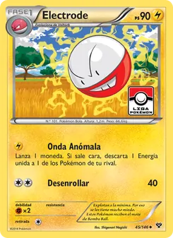 Carta Electrode de la expansión XY, número 45/146