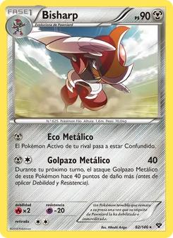 Carta Bisharp de la expansión XY, número 82/146