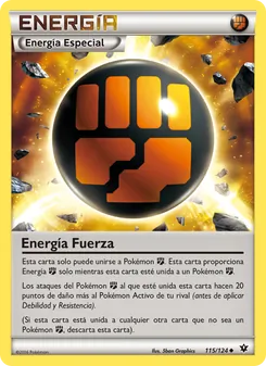 Carta Energía Fuerza de la expansión Destinos Enfrentados, número 115/124