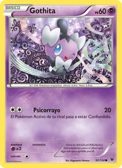 Carta Gothita de la expansión Destinos Enfrentados, número 32/124