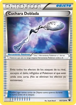 Carta Cuchara Doblada de la expansión Destinos Enfrentados, número 93/124
