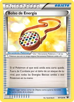 Carta Bolso de Energía de la expansión Destinos Enfrentados, número 97/124