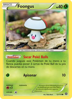 Carta Foongus de la expansión Asedio de Vapor, número 12/114