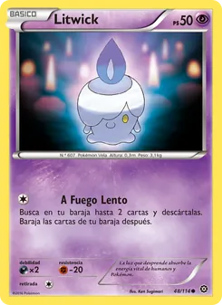 Carta Litwick de la expansión Asedio de Vapor, número 48/114