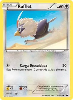 Carta Rufflet de la expansión Asedio de Vapor, número 92/114