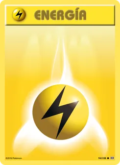 Carta Energía Rayo de la expansión Evoluciones, número 94/108