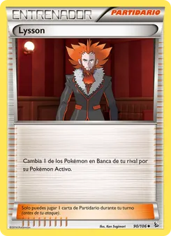 Carta Lysson de la expansión Destellos de Fuego, número 90/106