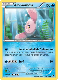 Carta Alomomola de la expansión Fuerzas Fantasmales, número 22/119