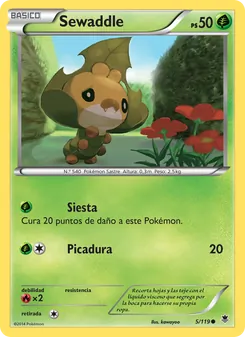 Carta Sewaddle de la expansión Fuerzas Fantasmales, número 5/119