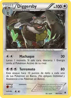 Carta Diggersby de la expansión Fuerzas Fantasmales, número 88/119
