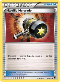 Carta Martillo Mejorado de la expansión Fuerzas Fantasmales, número 94/119